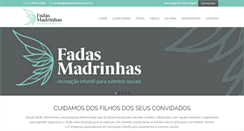 Desktop Screenshot of fadasmadrinhas.com.br